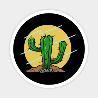 Fresh cactus Magnet